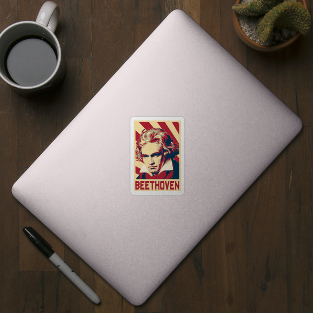 Beethoven Retro Propaganda by Nerd_art